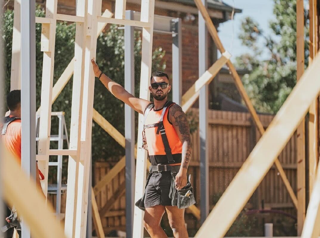 Tradesperson on site